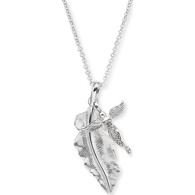Engelsrufer Ketting ERN-FEDER-ANGEL-ZI