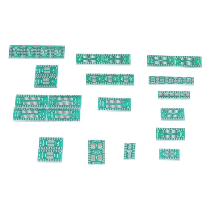 35 stuks Prototype Board PCB SMT naar DIP Adapterplaat Converter Industriële Besturingscomponenten