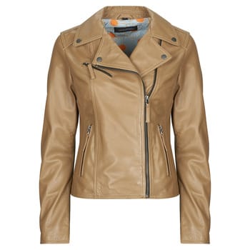 Leren jas voor vrouwen Oakwood Clips
