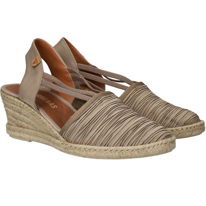 Verbenas Maika Sandalen Touwzool - Grijs - Maat 37