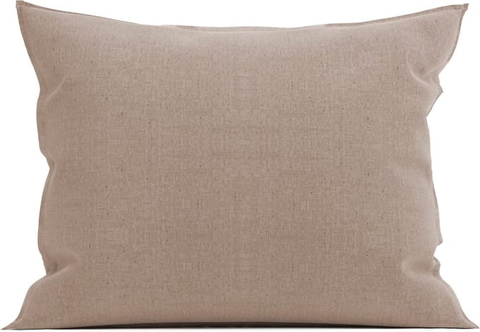 Kussensloop Franela Taupe - 100% Katoen-Flanel