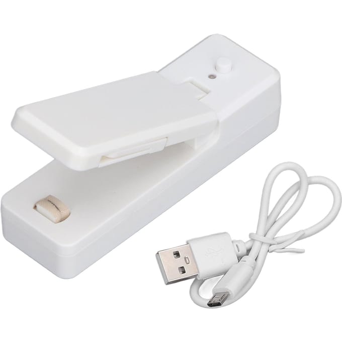 Draagbare Mini Zaksealer met Magneet USB Opladen Plastic Zak Sealer voor Thuiskeuken