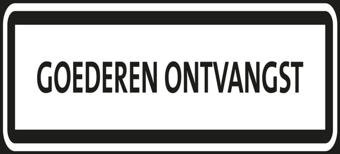 Pas Op! Elektrische Spanning Sticker – 20 x 20 cm