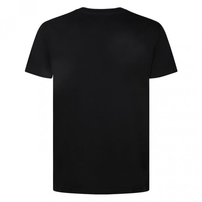 Diesel industrieel ontwerp zwart T-shirt