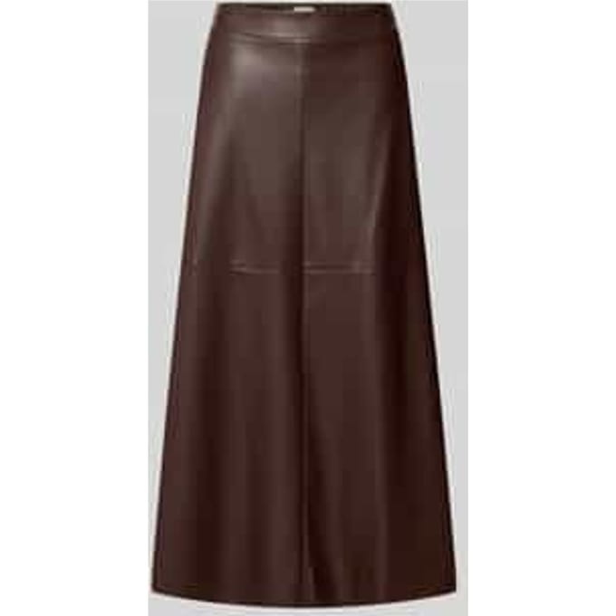 Midirok in lederlook