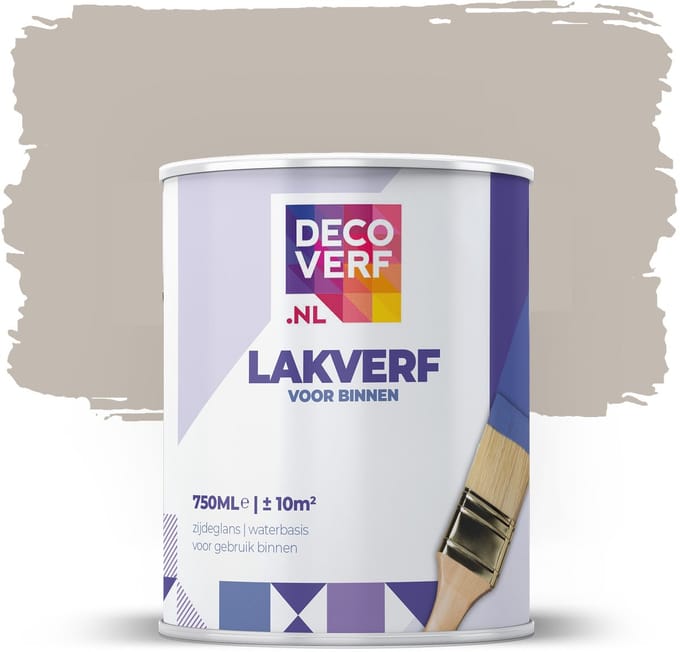 Decoverf lakverf taupe, 750ml
