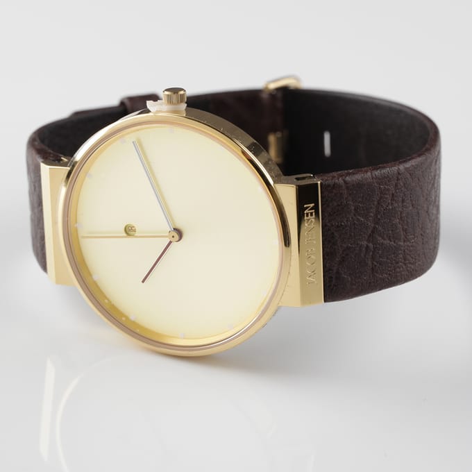 Jacob Jensen 845 horloge heren - zwart - edelstaal doubl�