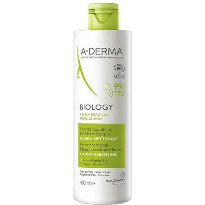 A-Derma Biology Dermatological Make-Up Remover Lotion400 ml.