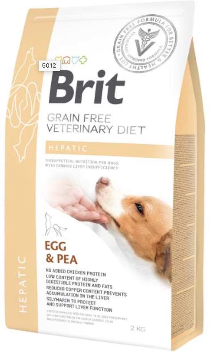 Brit Veterinary Diet Dog - Grain free - Hepatic - 2 kg
