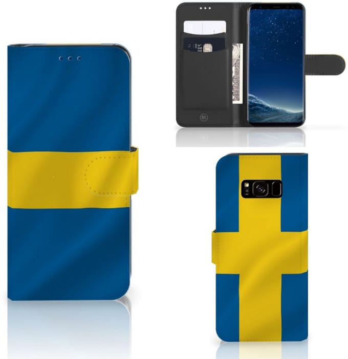 Samsung Galaxy S8 Bookstyle Case Zweden