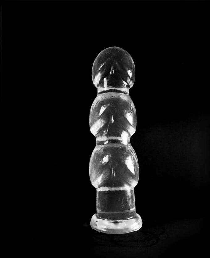 Dinoo Anaal Dildo Citipati 23,5 cm - transparant