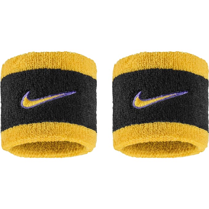 Nike Klassieke Zweetband (Set van 2) (Paars/Geel)