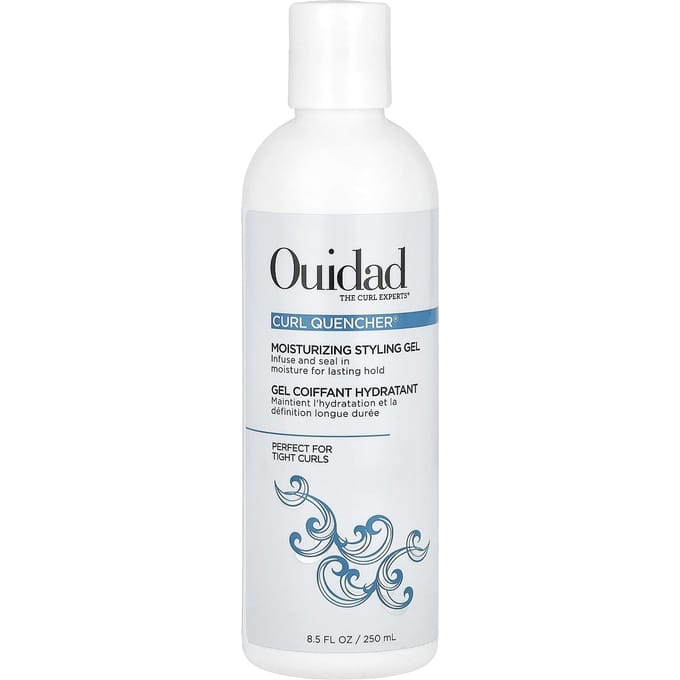 Ouidad, Curl Quncher®, Moisturizing Styling Gel, 8.5 fl oz (250 ml) white
