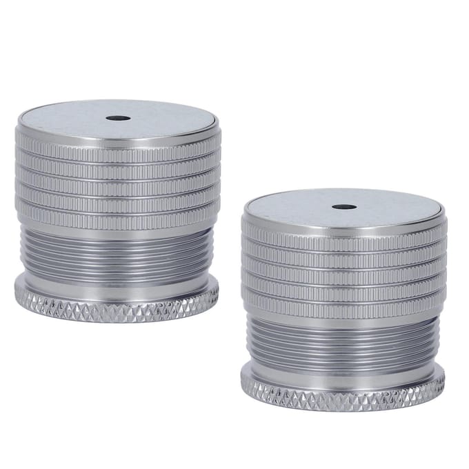 2 Pcs Élévateur de Meuble 2337mm Réglable 50500kg Portant Alliage d'Aluminium Élévateur de Lit Canapé Table