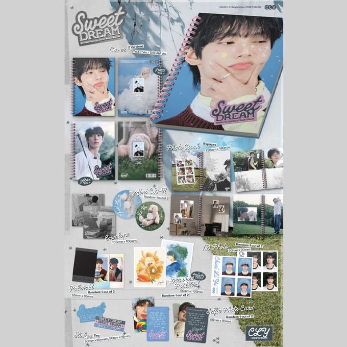 [PRÉCOMMANDE] CHUEI LI YU – Livre Photo Sweet Dream Ver. Random 1pcs red