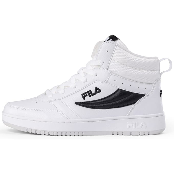 FILA Unisex Rega Nf Mid White-black Talla: 37 | Calzado Outlet | Unisex | Blanco
