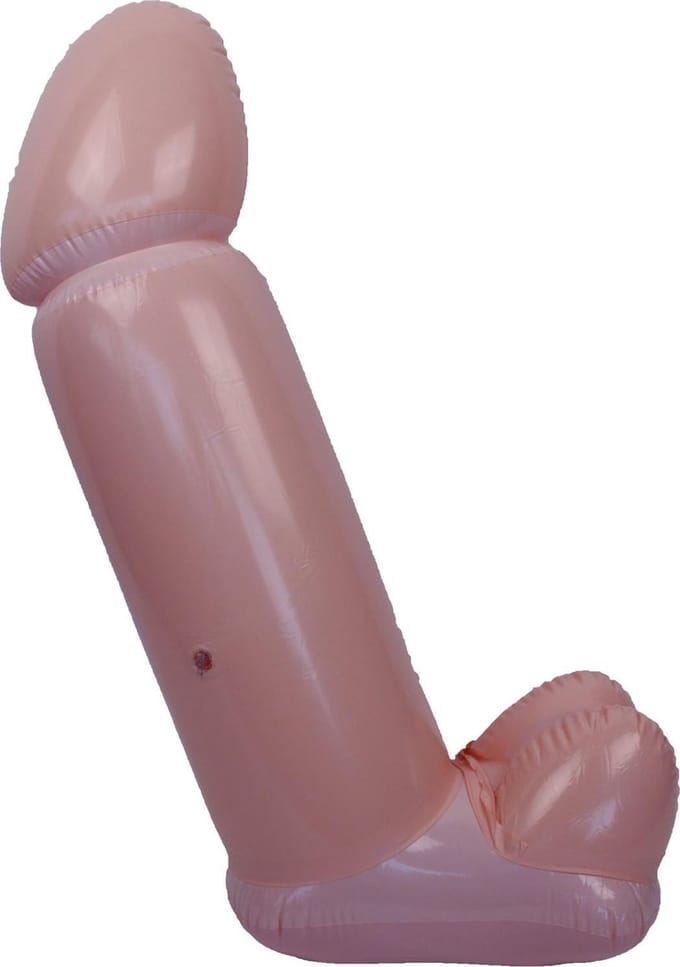 Opblaasbare penis - Feestdecoratievoorwerp
