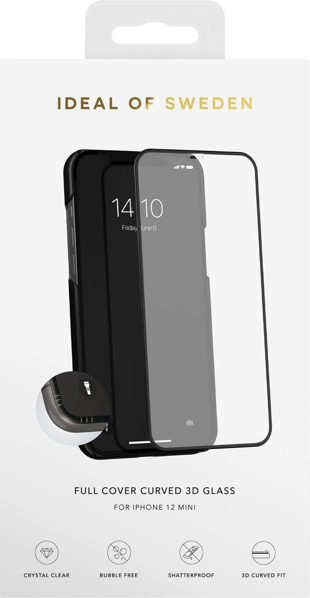 iDeal Of Sweden Ideal Full Coverage Glass iPhone 12 Mini Glass