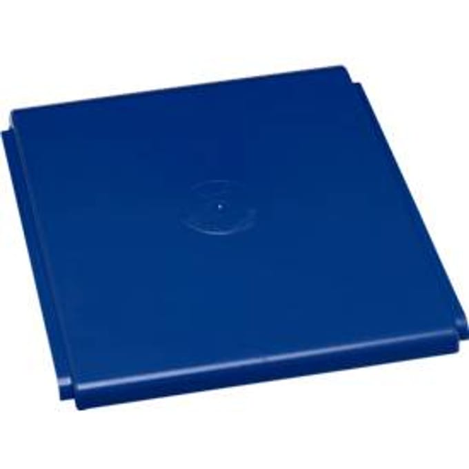 Afvalsorteersysteem Karat 2000, deksel voor 60 liter, blauw