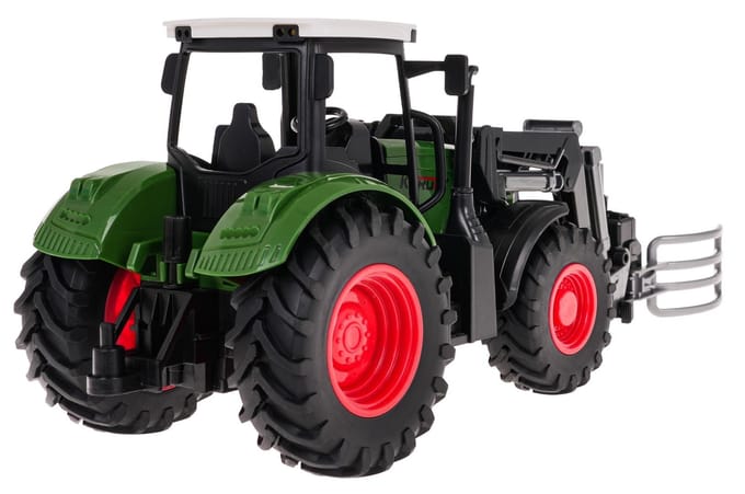 Groene Boerderij Traktor met Schuif - Speelgoed 1:24