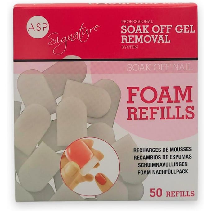 Nagellakremover Asp Navullingen voor Nageldopjes