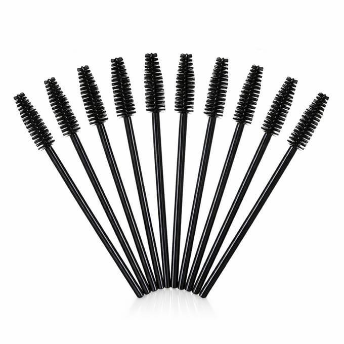 Guardian Beauty Wimper Borstels - Wegwerp Mascara Wand - Wimperapplicators - 75 stuks - Zwart - Wimper Extensions