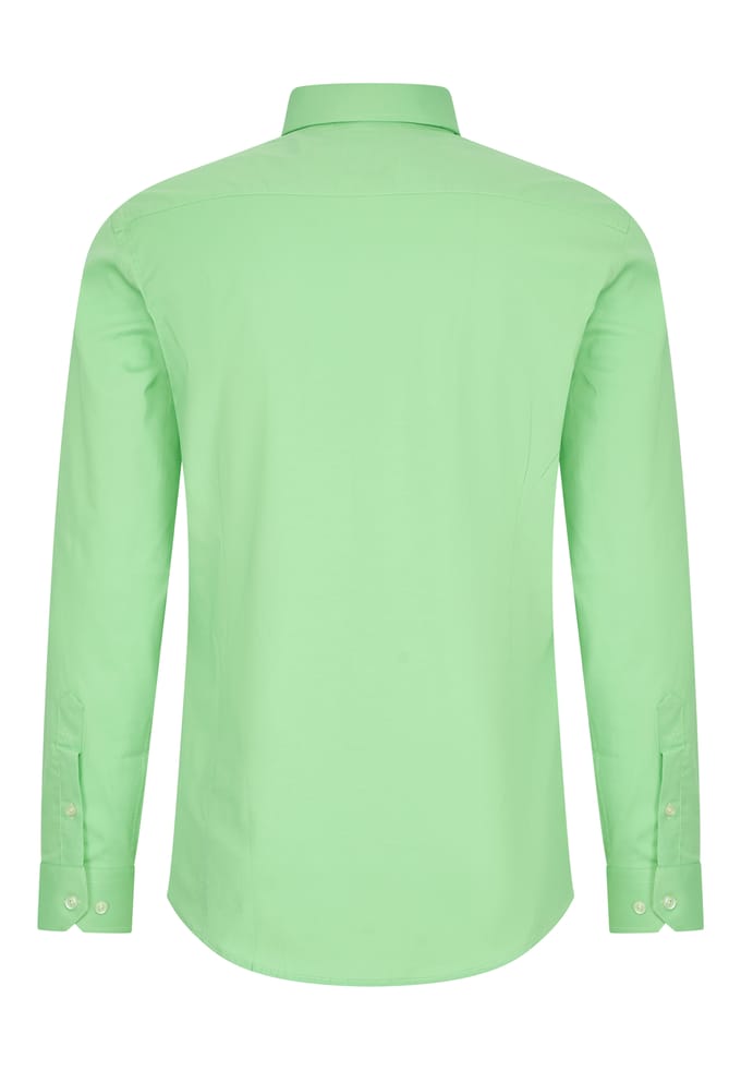 Pastelkleurig overhemd S - 6XL Slim Fit Katoenen stretch