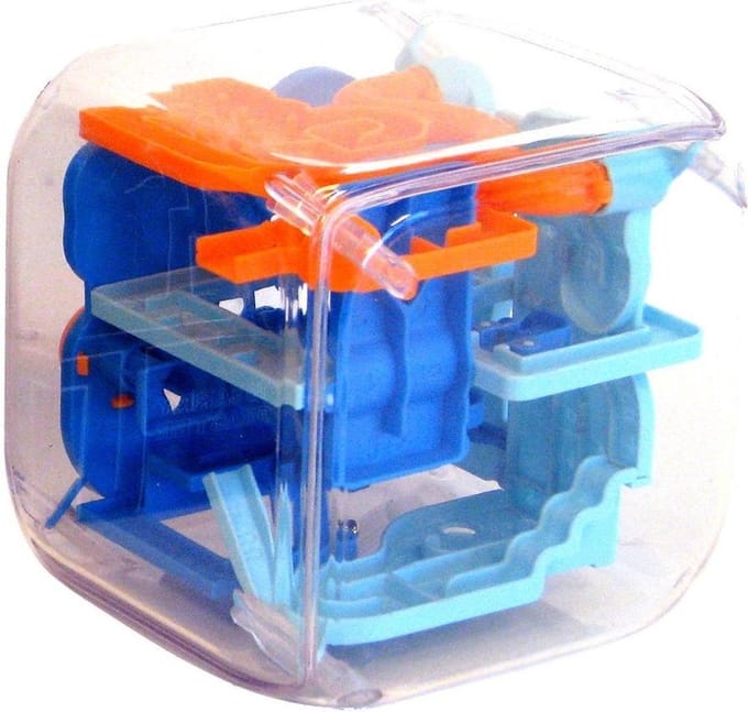 Eureka Brain puzzle Amaze Cube Blok