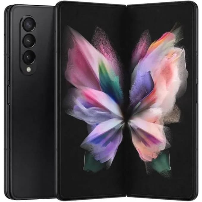 Samsung Galaxy Z Fold3 5G Ontgrendelde Dual SIM Smartphone 12GB+256GB/512GB 512GB zwart