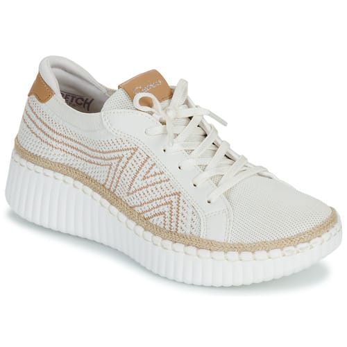Skechers Wilshire dames instapper - Sneakers - Off White