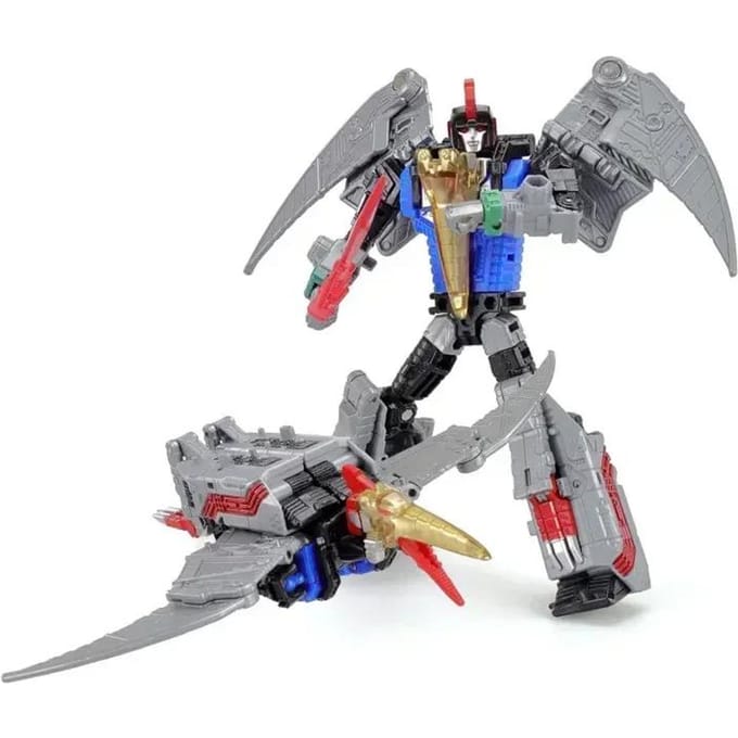 5EN1 BPF ABS Modèle Transformation G1 Robot Jouet Dinoking Volcanicus Grimlock Slag Sludge Snarl Swoop Slash Dinobots Modèle d'Action