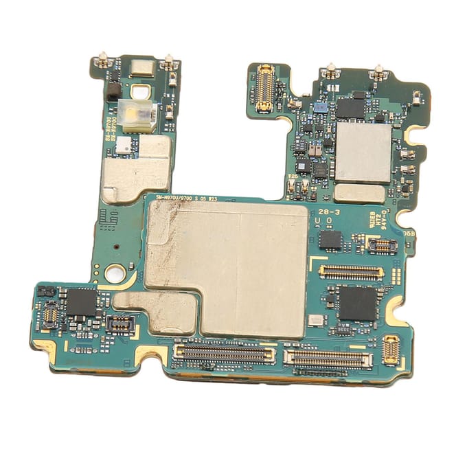 Telefoon Vervanging Moederbord 8GB 256GB PCB Telefoon Ontgrendeld Moederbord voor Galaxy Note 10 US Editie beige
