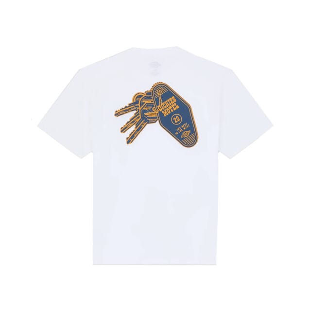 Dickies  T-shirt Korte Mouw PLAIN CITY SS TEE WHITE