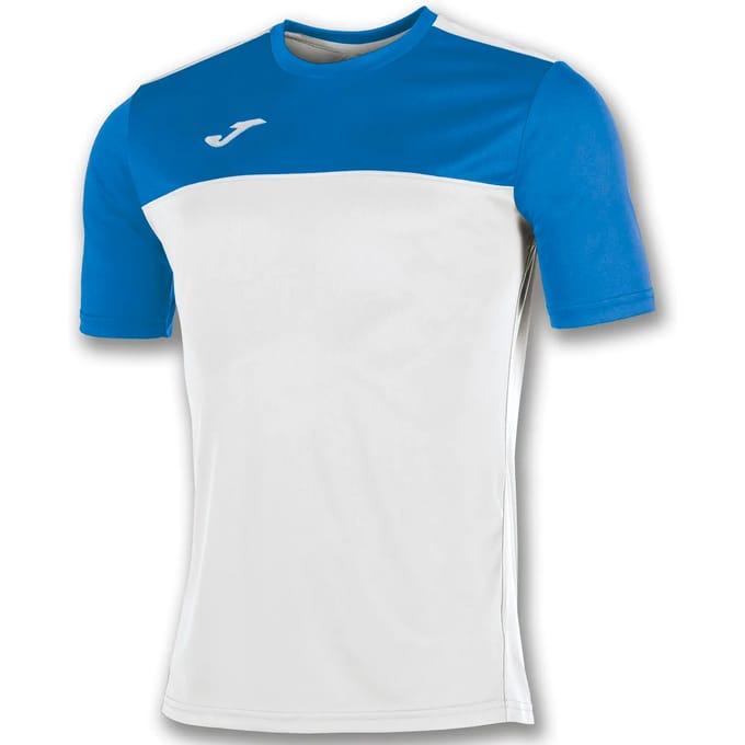 Joma Winner Shirt Korte Mouw Kinderen - Royal / Wit | Maat: 152