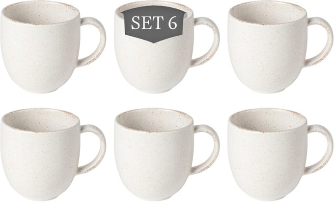 Costa Nova Vermont Beker 33 cl Wit 6 stuks
