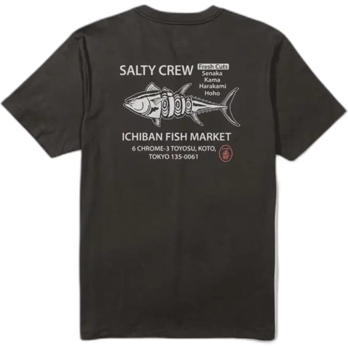 Salty Crew Ichiban T-Shirt zwart
