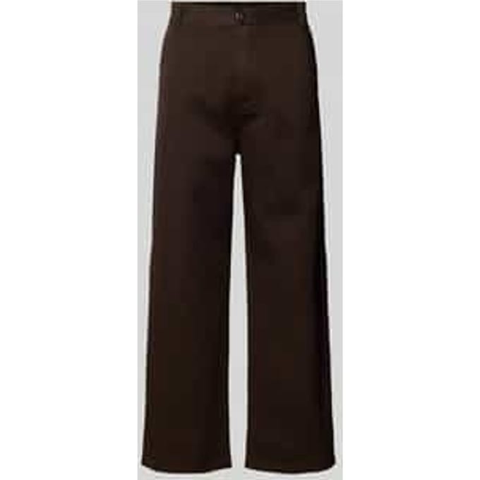 Wide leg broek met steek- en achterzakken, model 'BRADY'