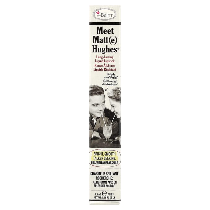 theBalm - Meet Matte Hughes : Matte Liquid Lipstick - 12 Colors Loyal - 7.4ml