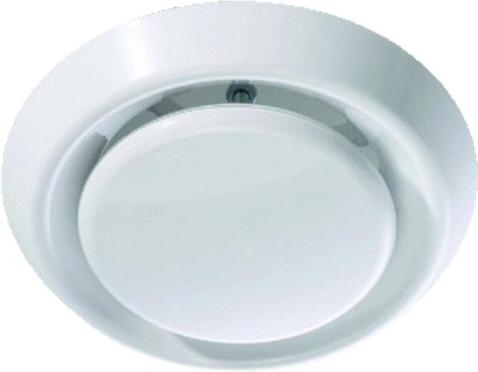 Duco Ventilatieventiel Rond Kunststof Wit
