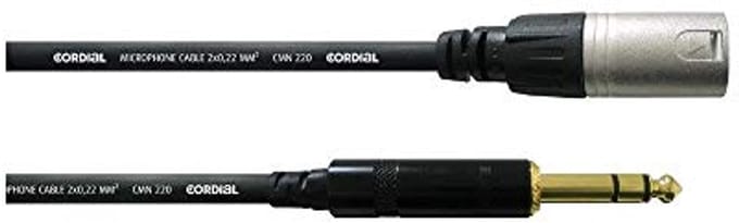 Cordial CFM 0.6 MV Microkabel 0,6 m - Microfoonkabel