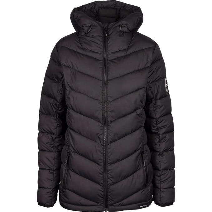 Trespass Dames/Dames Tonya DLX ECO gewatteerd jack (Zwart)