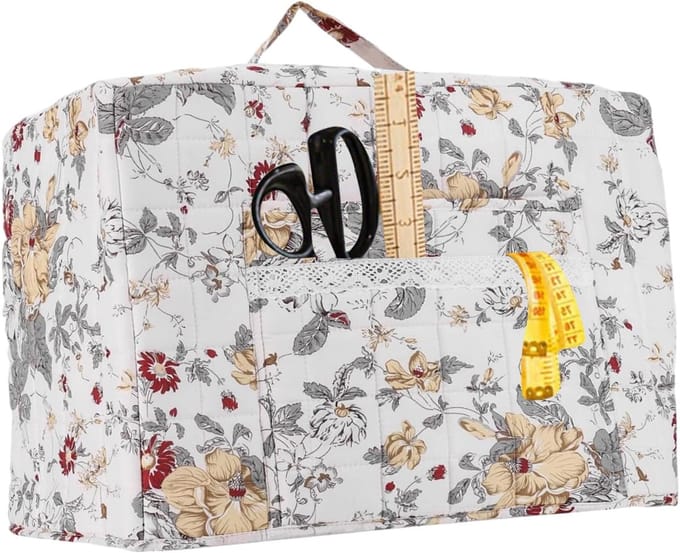 Naaimachine Beschermhoes - Overlock Tas - Veilige Opslag - Boho Stijl - 43x35x6 cm