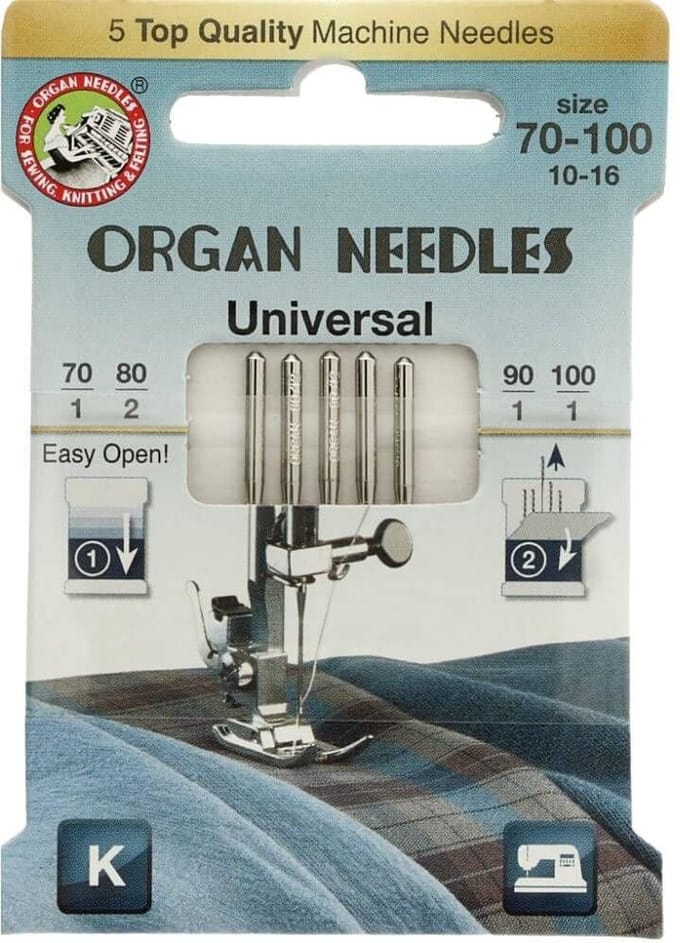 Organ naaimachinenaald Universal 70-80-80-90-100