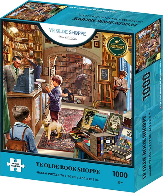 Ye Olde Book Shoppe Puzzel 1000 Stukjes
