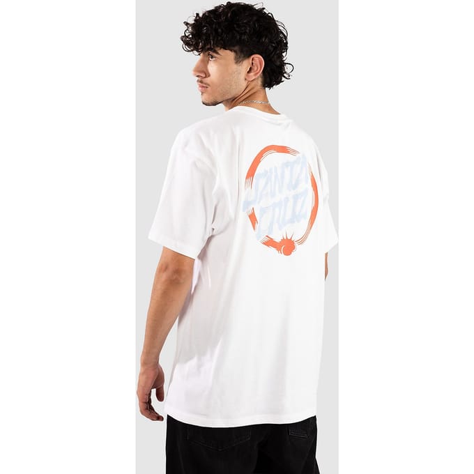 Santa Cruz Mako Dot T-Shirt zwart