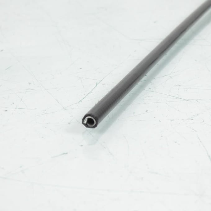 standaard zwarte mantel platte draad 26/10 klein voor Ø5mm motor chokekabel