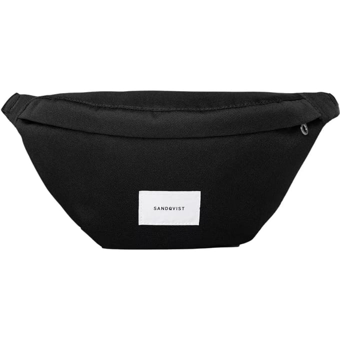 Sandqvist Ground Crossbody Tas Black Heuptas Zwart
