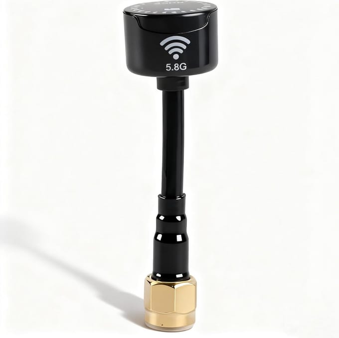 5.8 GHz RHCP High Gain Flexibele Antenne voor FPV Racing Drone Signaalversterking