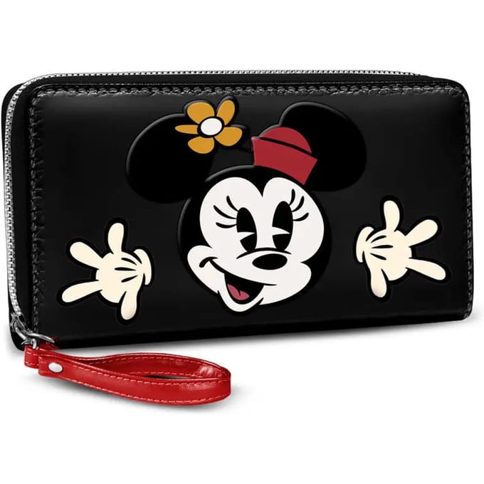 Karactermania - Disney - Minnie Mouse - Pasjeshouder - Portemonnee met rits - Portefeuille
