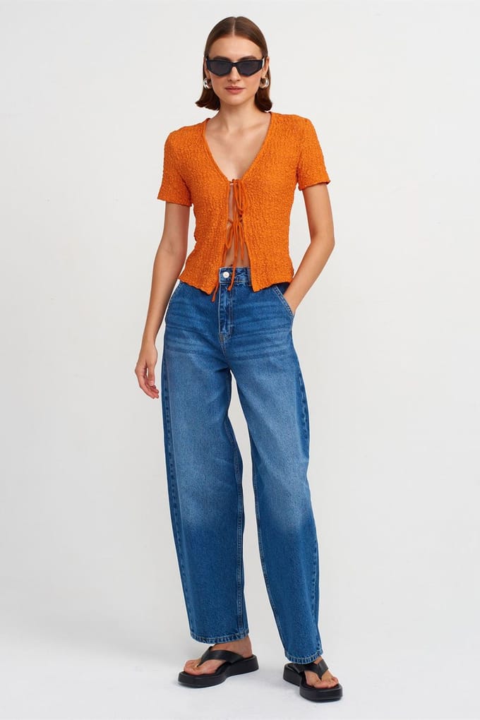 High-Waisted Ballonbroek Jeans